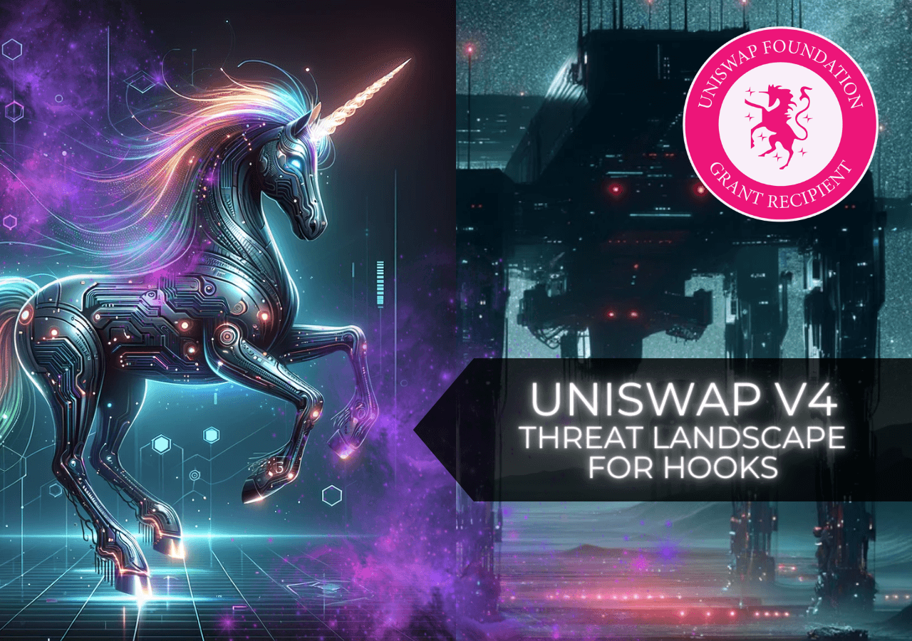 Threats for UniswapV4 hooks