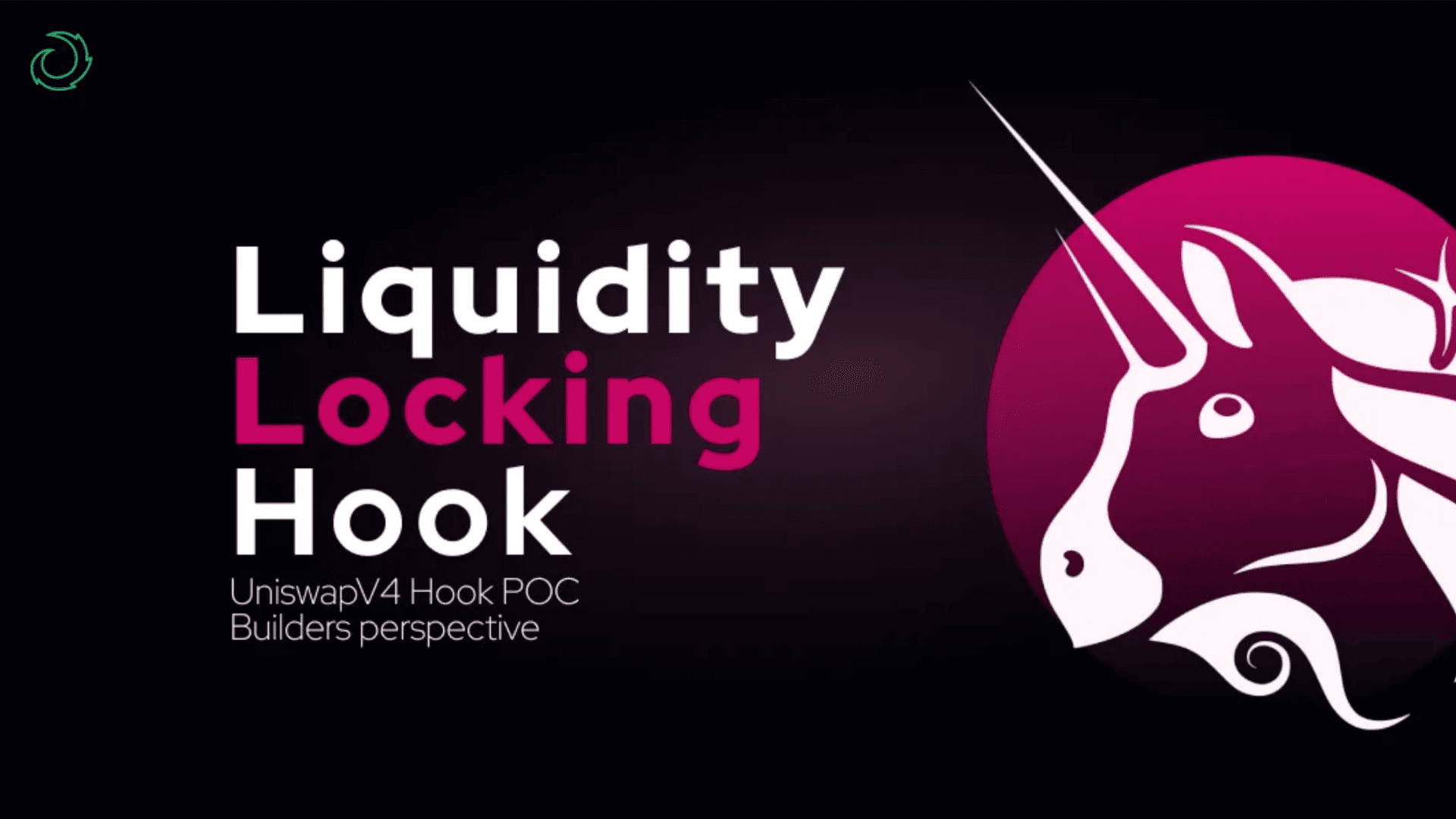 Builders Perspective on UniV4 hooks Builders Perspective on UniV4 hooks