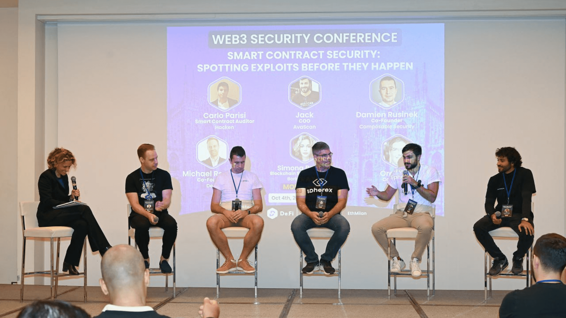 We shared knowledge at conferences